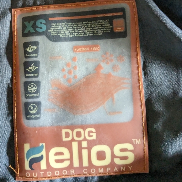 DOG HELIOS 'Thunder-Crackle' Full-Body Bodied Waded-Plush Adjustable XS grey - Picture 7 of 13